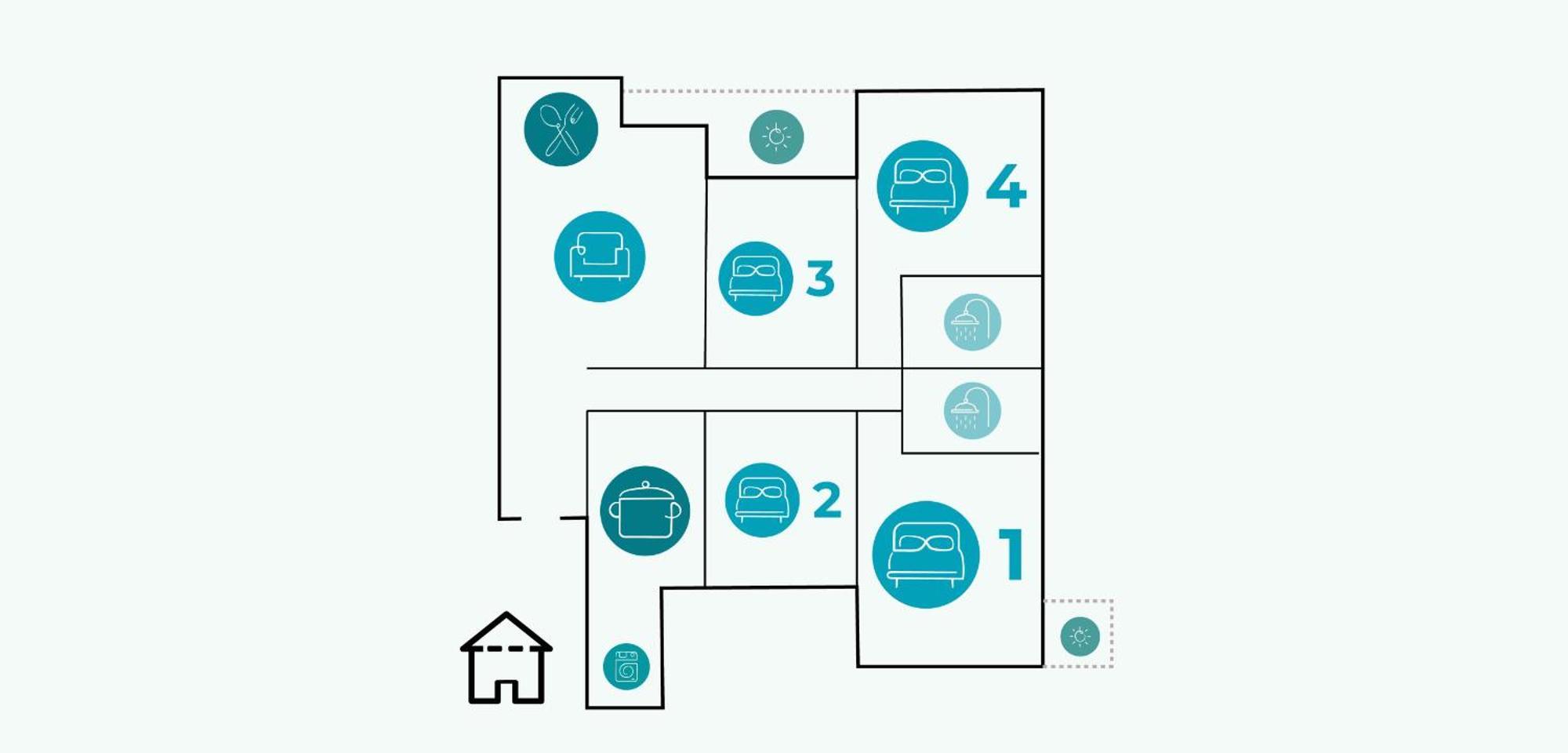Apartamento Cubo's Mariana *